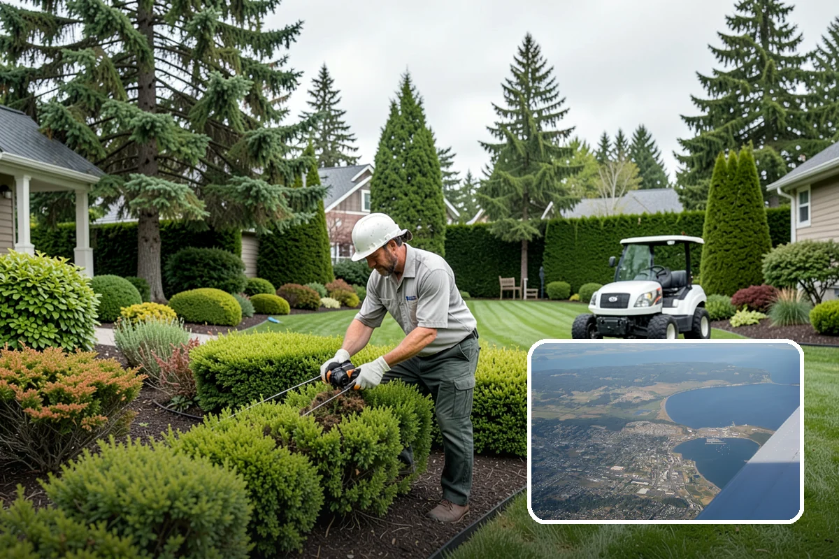 Trenching in Oak Harbor, Island County, WA - Clean trenches at correct depth