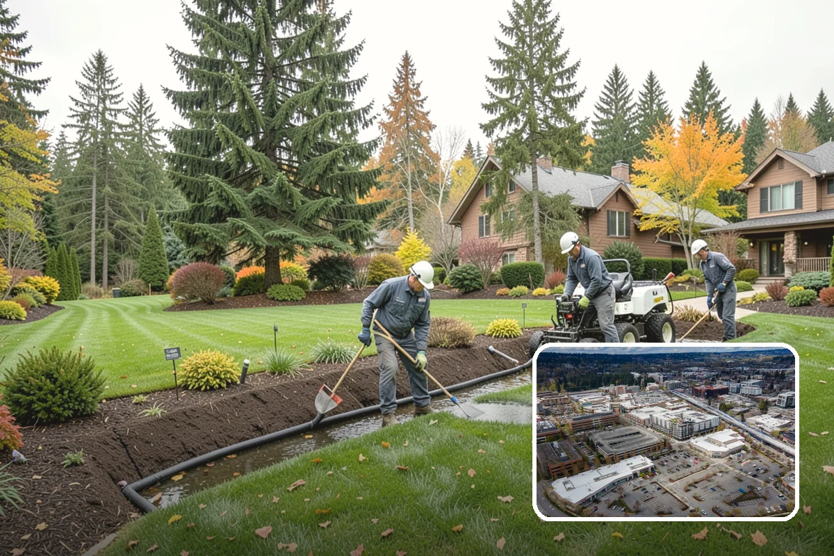 Trenching in Redmond, King County, WA - Clean trenches at correct depth