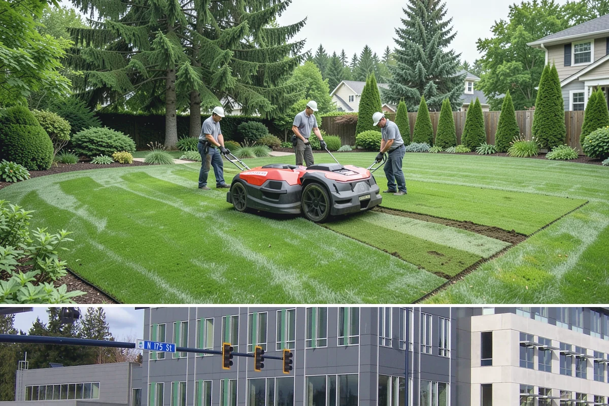 Trenching in Shoreline, King County, WA - Best done in drier conditions.