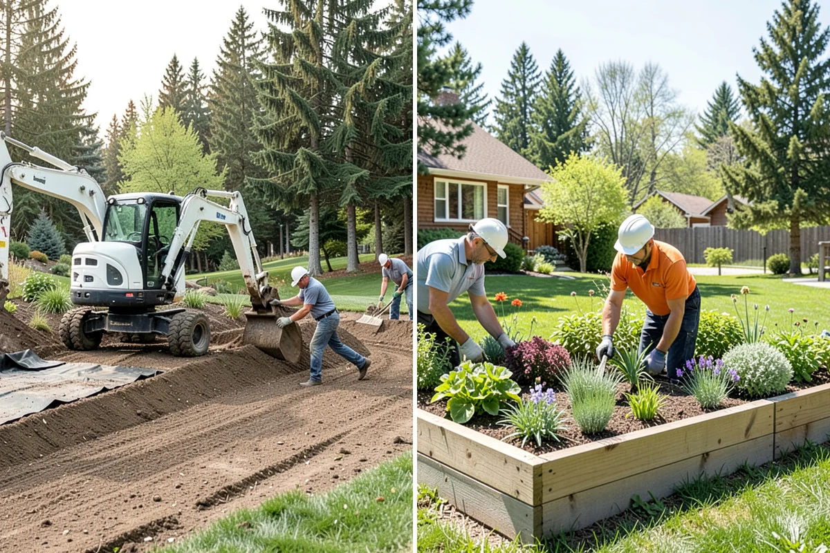 Trenching in Snoqualmie, King County, WA - Locate and mark existing utilities