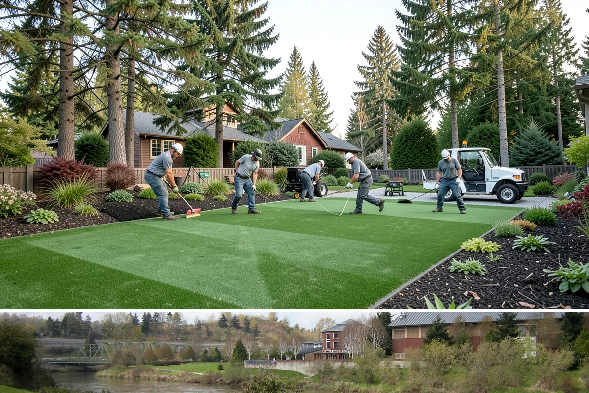 Trenching in Tukwila, King County, WA - Best done in drier conditions.