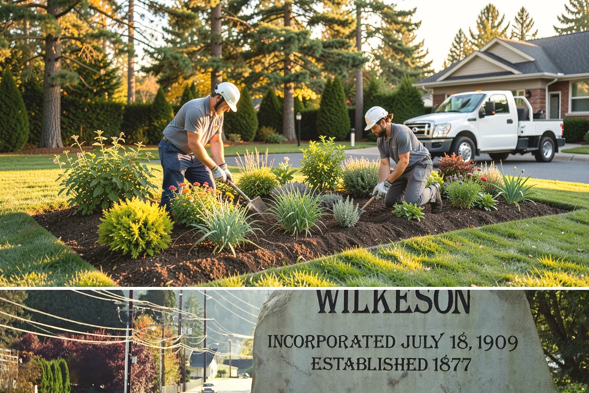 Trenching in Wilkeson, Pierce County, WA - Best done in drier conditions.