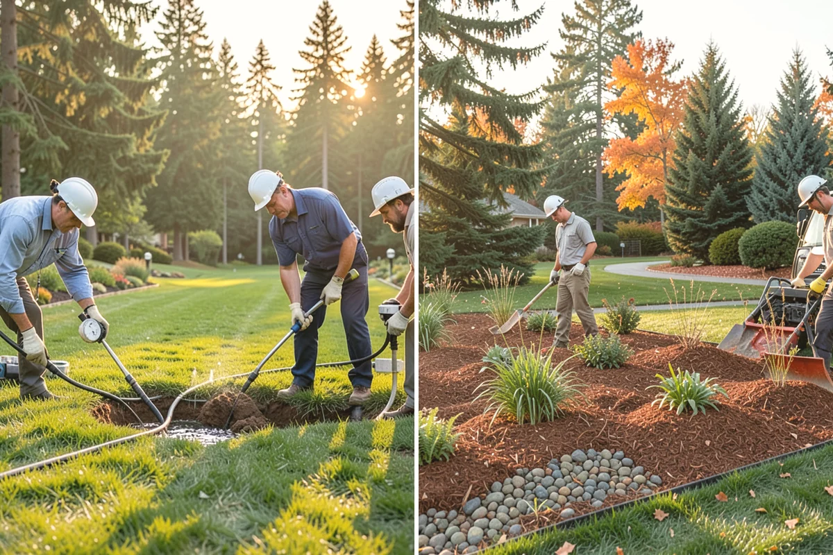 Trenching in Yarrow Point, King County, WA - Locate and mark existing utilities
