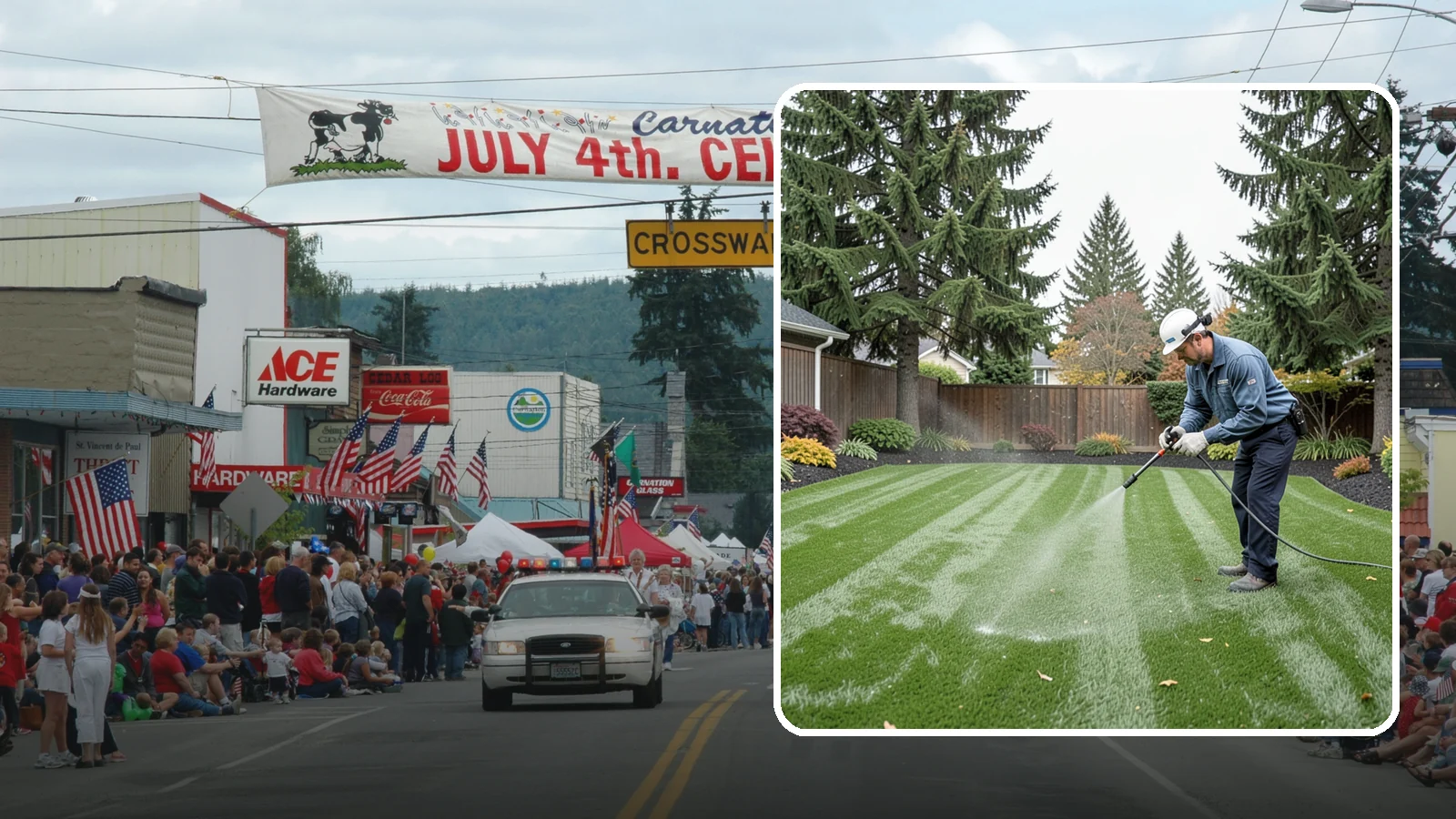Turf Deodorizing in Carnation, King County, WA - We deep-clean and treat synthetic turf to neutralize pet odors trapped by our persistently damp climate.