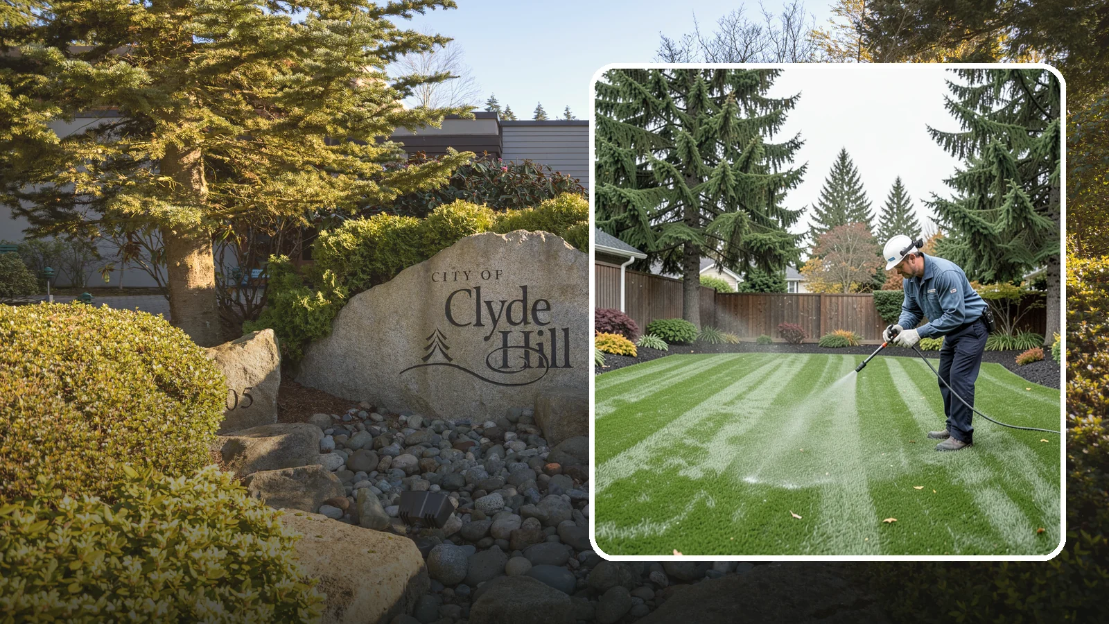 Turf Deodorizing in Clyde Hill, King County, WA - We deep-clean and treat synthetic turf to neutralize pet odors trapped by our persistently damp climate.