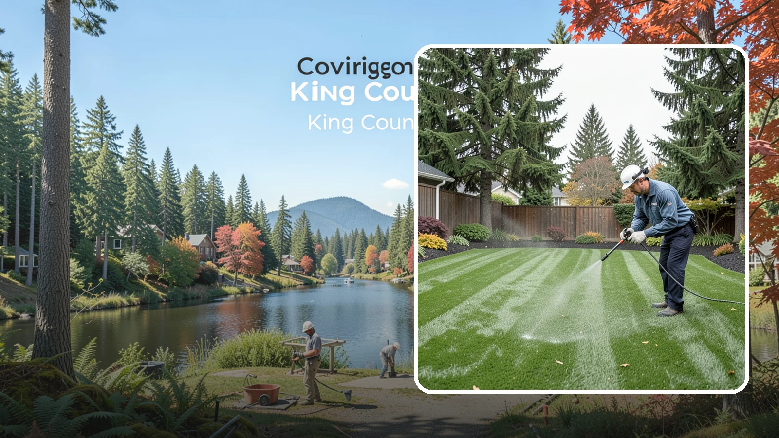 Turf Deodorizing in Covington, King County, WA - We deep-clean and treat synthetic turf to neutralize pet odors trapped by our persistently damp climate.