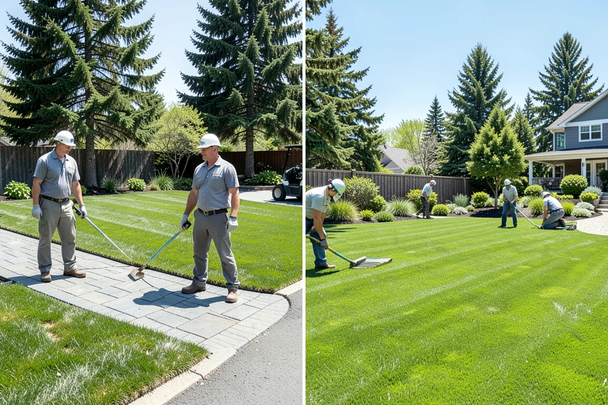 Turf Deodorizing in DuPont, Pierce County, WA - Inspect the turf and locate odor and moisture hot spots
