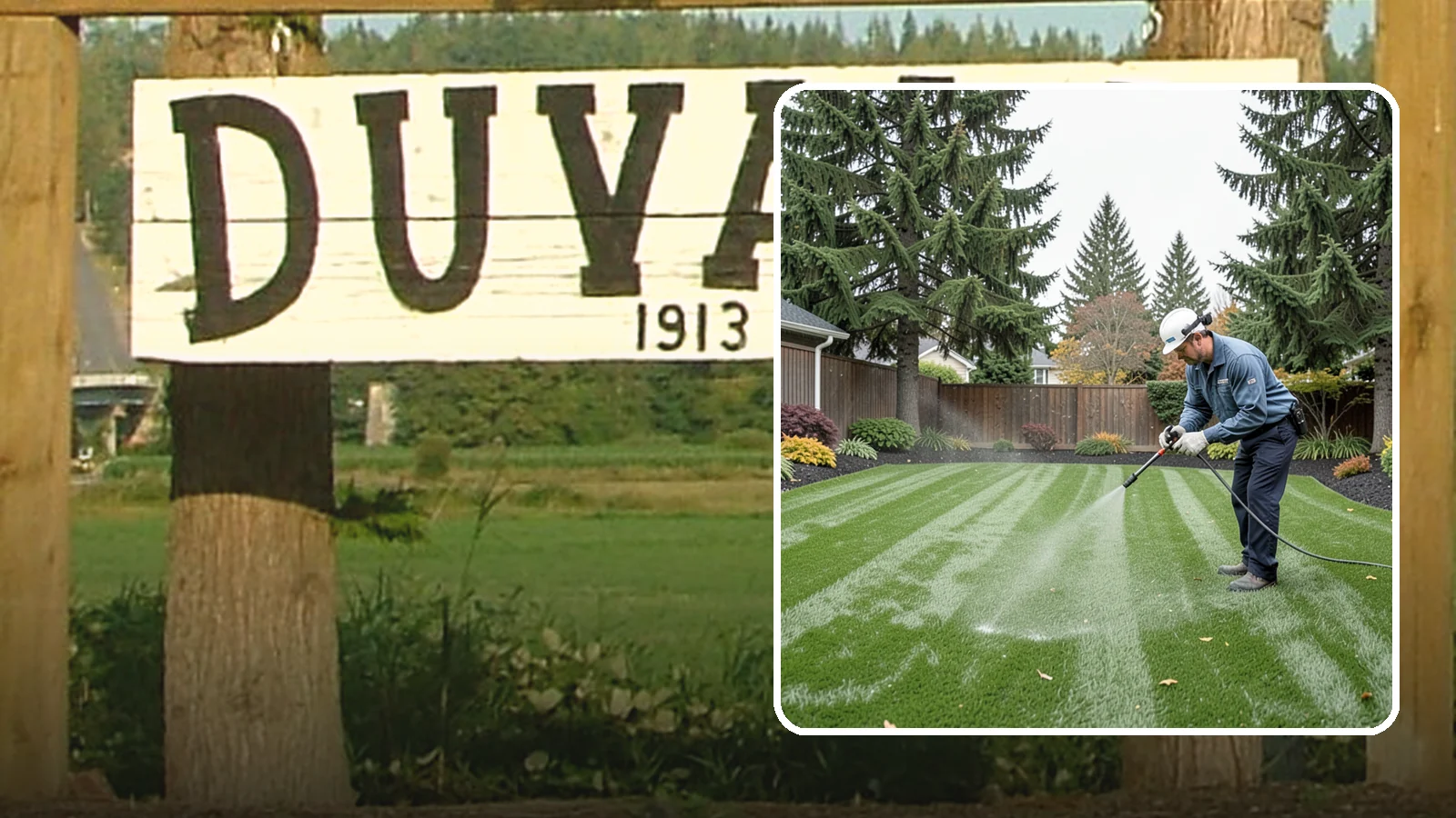 Turf Deodorizing in Duvall, King County, WA - We deep-clean and treat synthetic turf to neutralize pet odors trapped by our persistently damp climate.