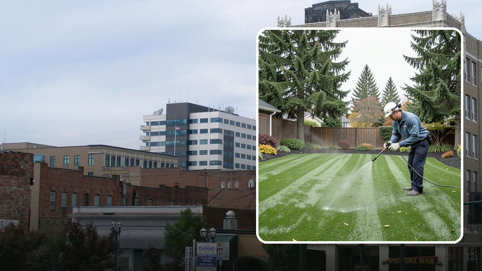 Turf Deodorizing in Everett, Snohomish County, WA - We deep-clean and treat synthetic turf to neutralize pet odors trapped by our persistently damp climate.
