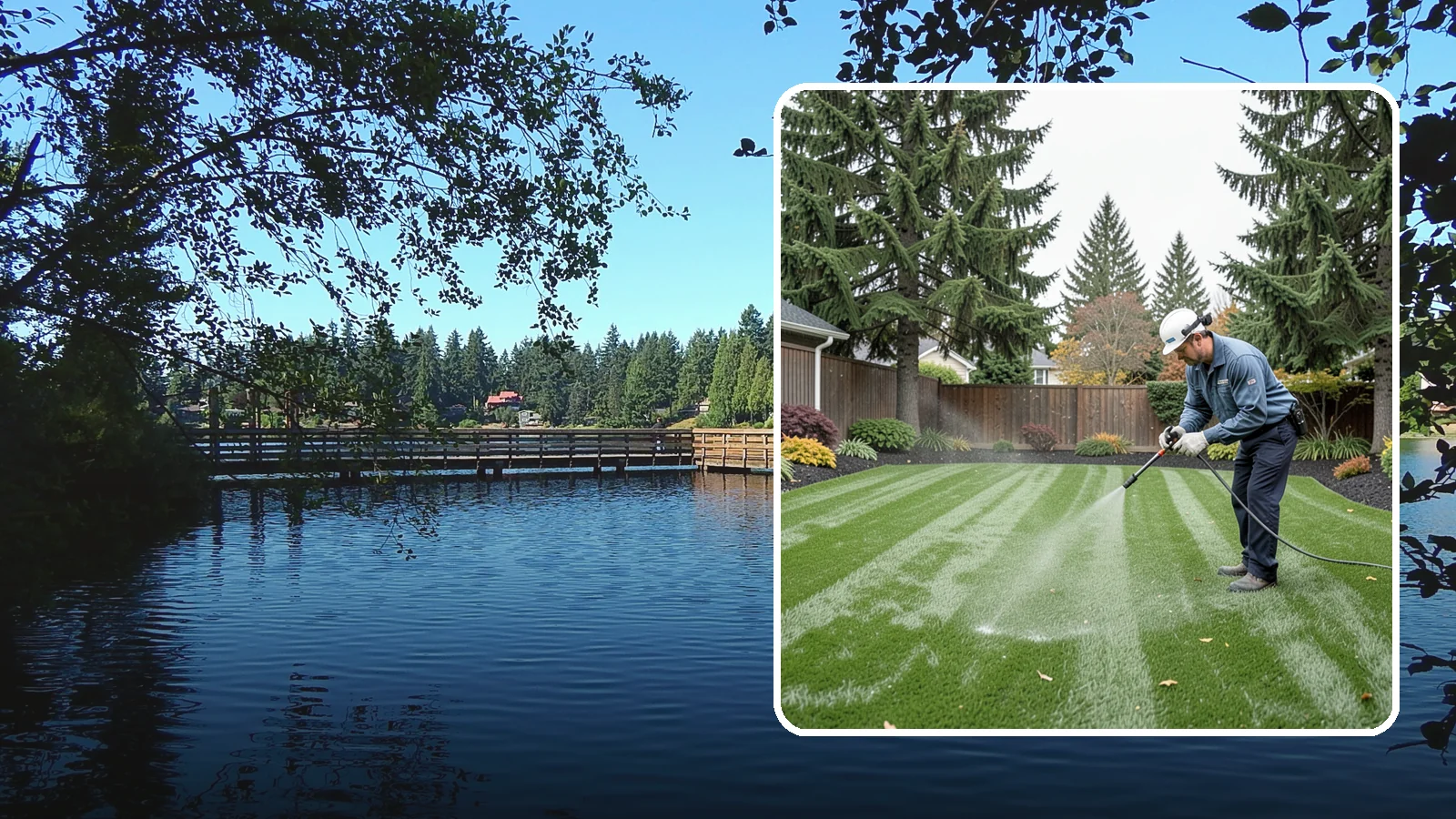 Turf Deodorizing in Federal Way, King County, WA - We deep-clean and treat synthetic turf to neutralize pet odors trapped by our persistently damp climate.