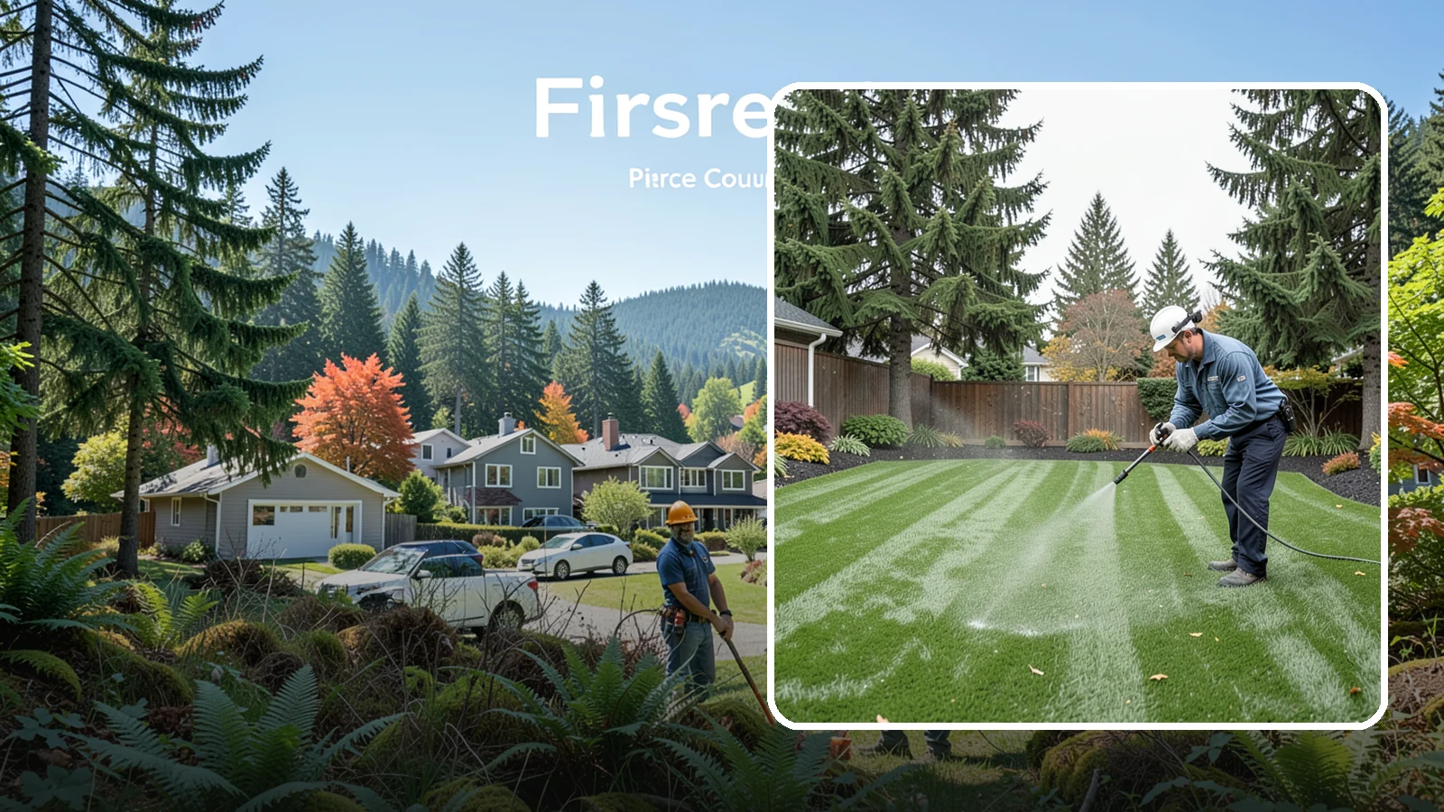 Turf Deodorizing in Fircrest, Pierce County, WA - We deep-clean and treat synthetic turf to neutralize pet odors trapped by our persistently damp climate.
