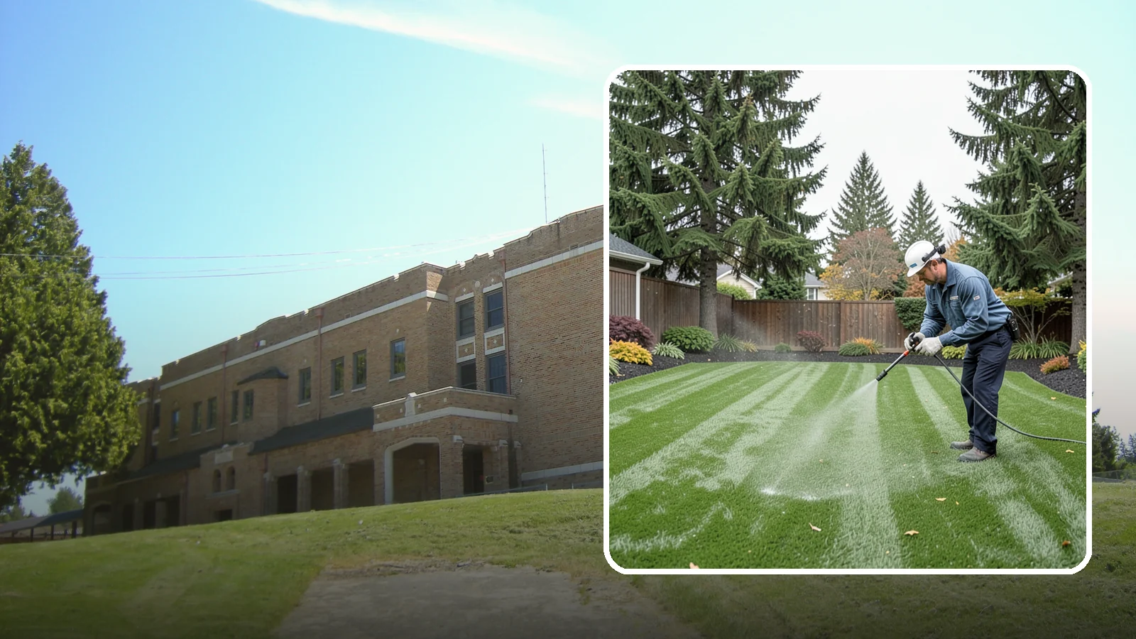 Turf Deodorizing in Maple Valley, King County, WA - We deep-clean and treat synthetic turf to neutralize pet odors trapped by our persistently damp climate.