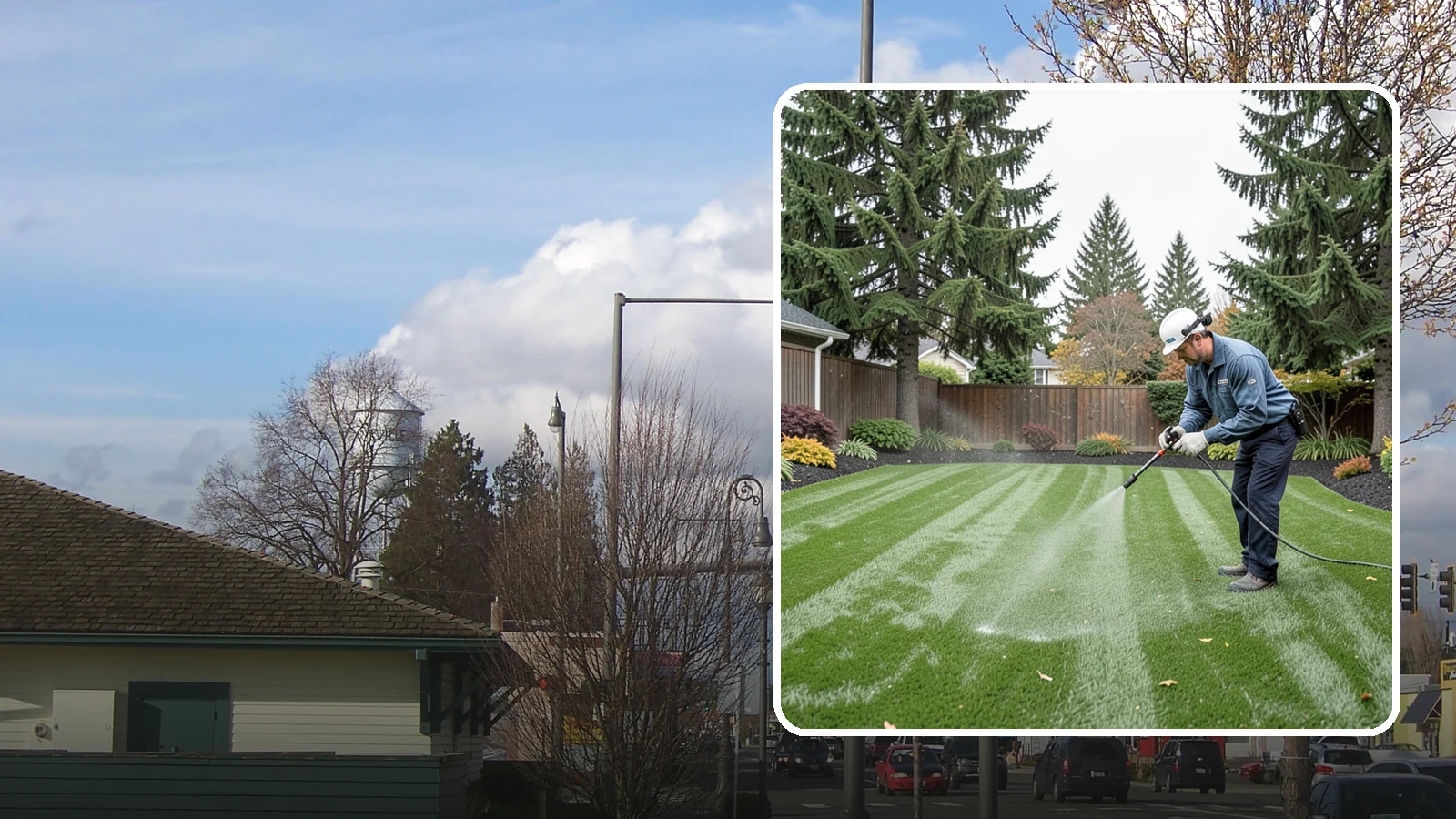 Turf Deodorizing in Marysville, Snohomish County, WA - We deep-clean and treat synthetic turf to neutralize pet odors trapped by our persistently damp climate.