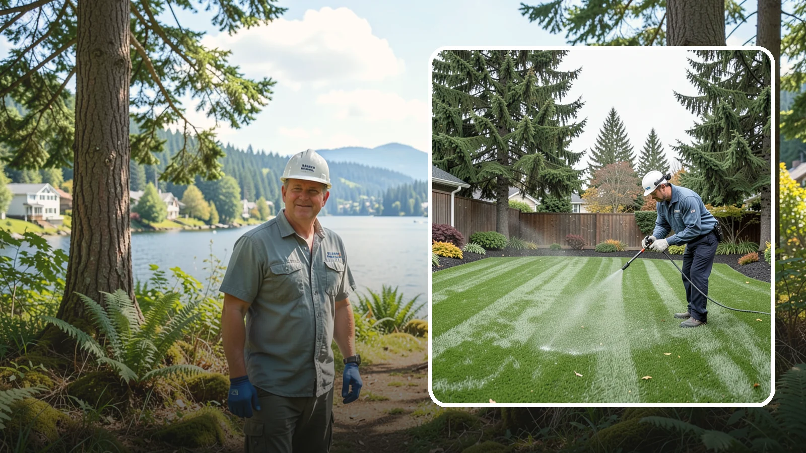 Turf Deodorizing in Milton, King County, WA - We deep-clean and treat synthetic turf to neutralize pet odors trapped by our persistently damp climate.