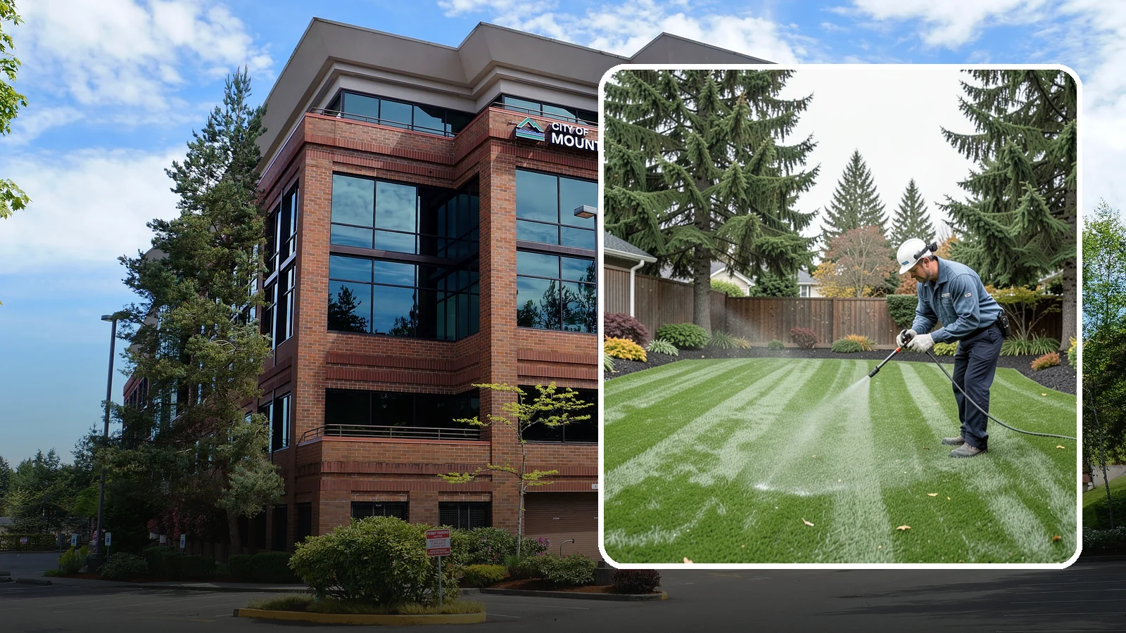 Turf Deodorizing in Mountlake Terrace, Snohomish County, WA - We deep-clean and treat synthetic turf to neutralize pet odors trapped by our persistently damp climate.