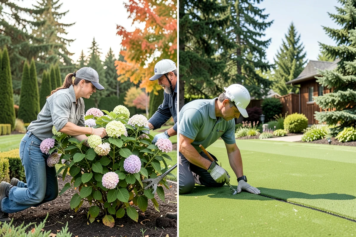 Turf Deodorizing in Normandy Park, King County, WA - Inspect the turf and locate odor and moisture hot spots