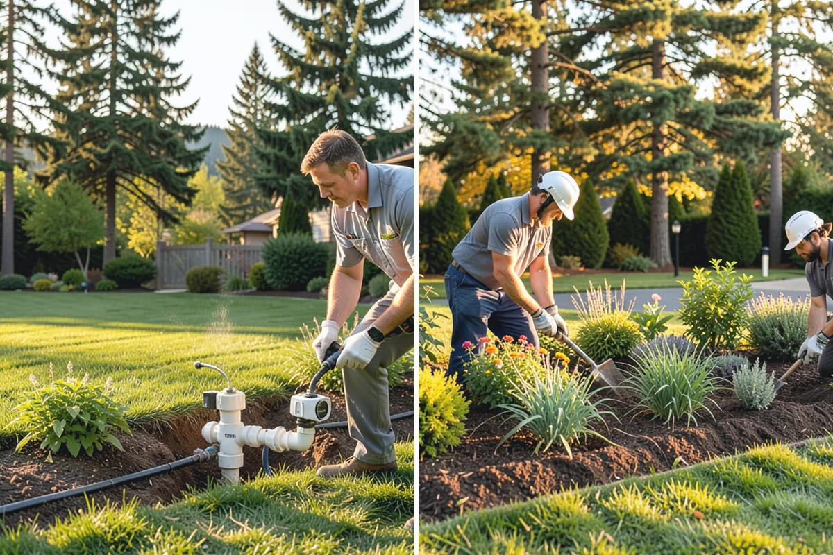 Turf Deodorizing in South Prairie, Pierce County, WA - Inspect the turf and locate odor and moisture hot spots