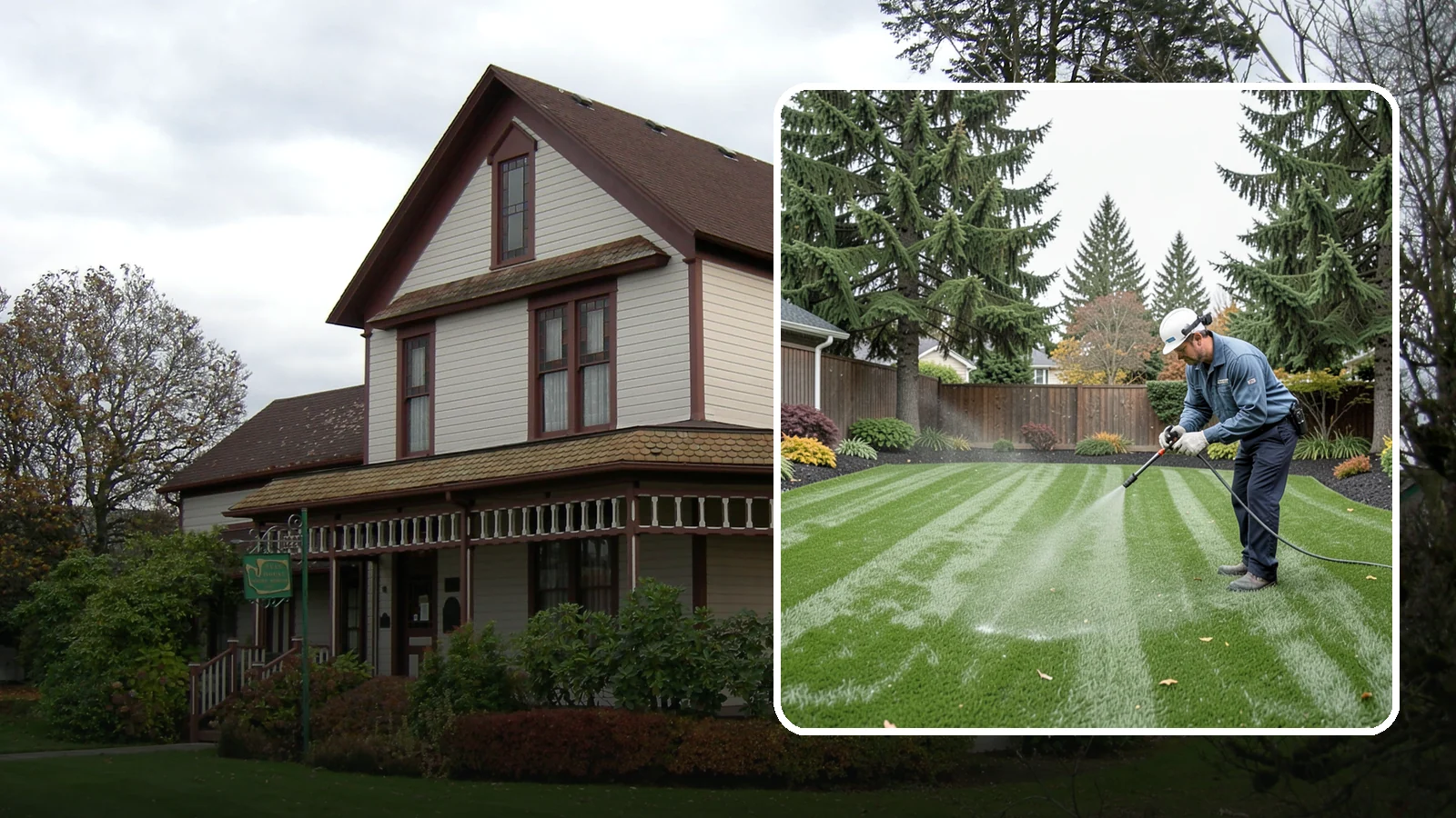 Turf Deodorizing in Sumner, Pierce County, WA - We deep-clean and treat synthetic turf to neutralize pet odors trapped by our persistently damp climate.
