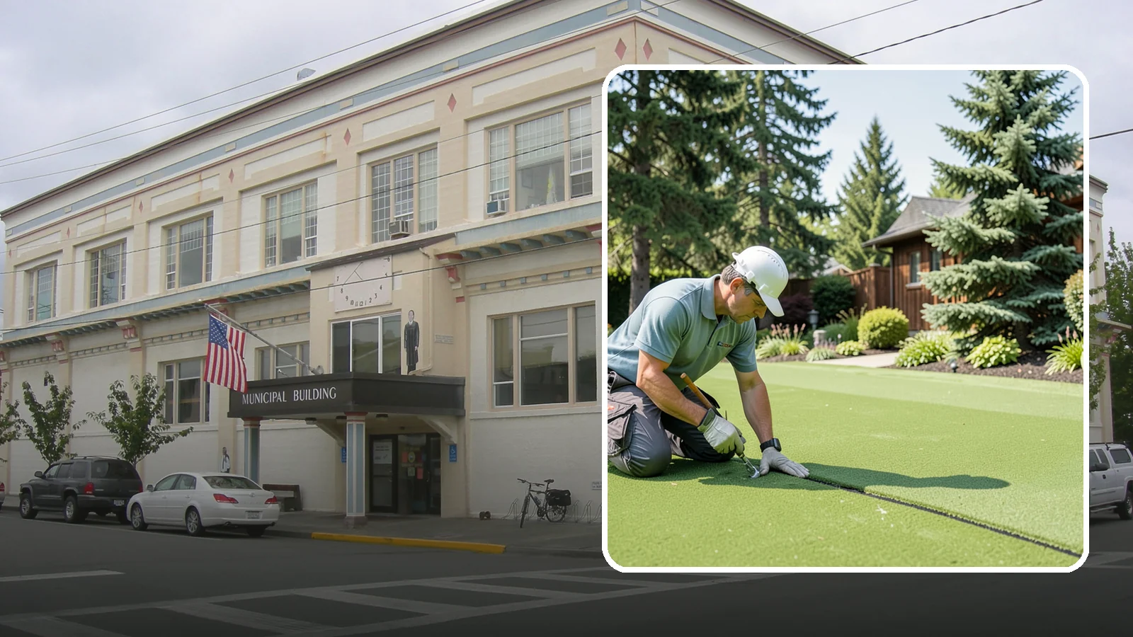 Turf Seam Repair in Anacortes, Skagit County, WA - We re-secure and rebond separating turf seams so your synthetic lawn looks and performs like new.