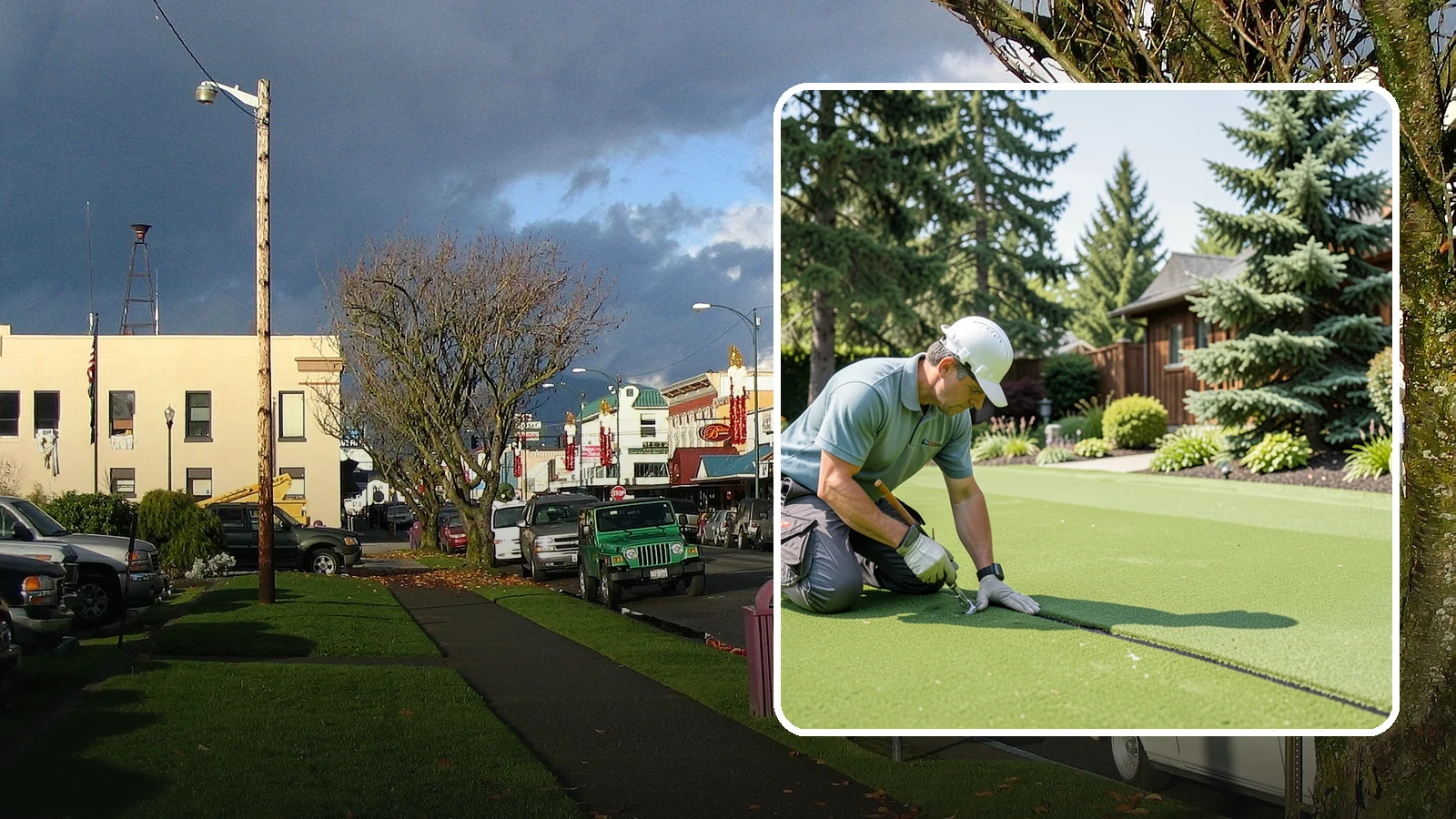 Turf Seam Repair in Arlington, Snohomish County, WA - We re-secure and rebond separating turf seams so your synthetic lawn looks and performs like new.