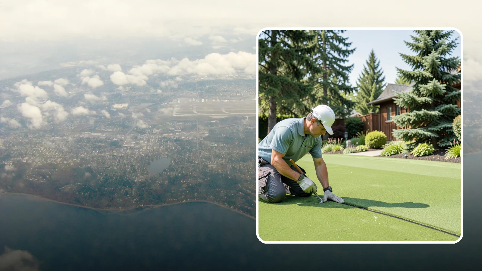 Turf Seam Repair in Burien, King County, WA - We re-secure and rebond separating turf seams so your synthetic lawn looks and performs like new.