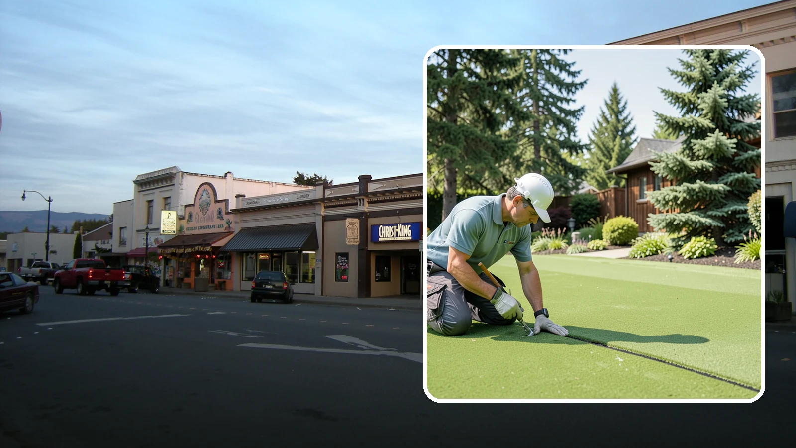 Turf Seam Repair in Burlington, Skagit County, WA - We re-secure and rebond separating turf seams so your synthetic lawn looks and performs like new.