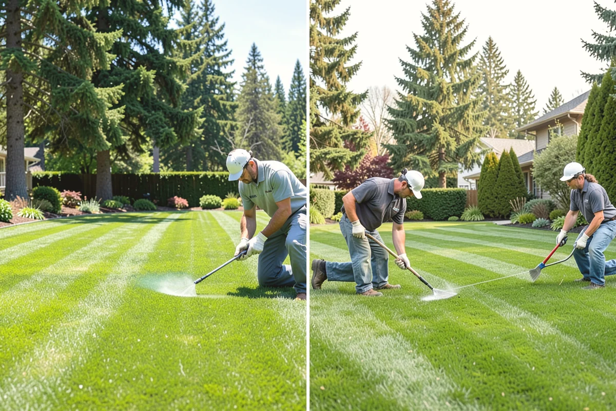 Turf Seam Repair in Carbonado, Pierce County, WA - Inspect the seam and identify the cause of failure