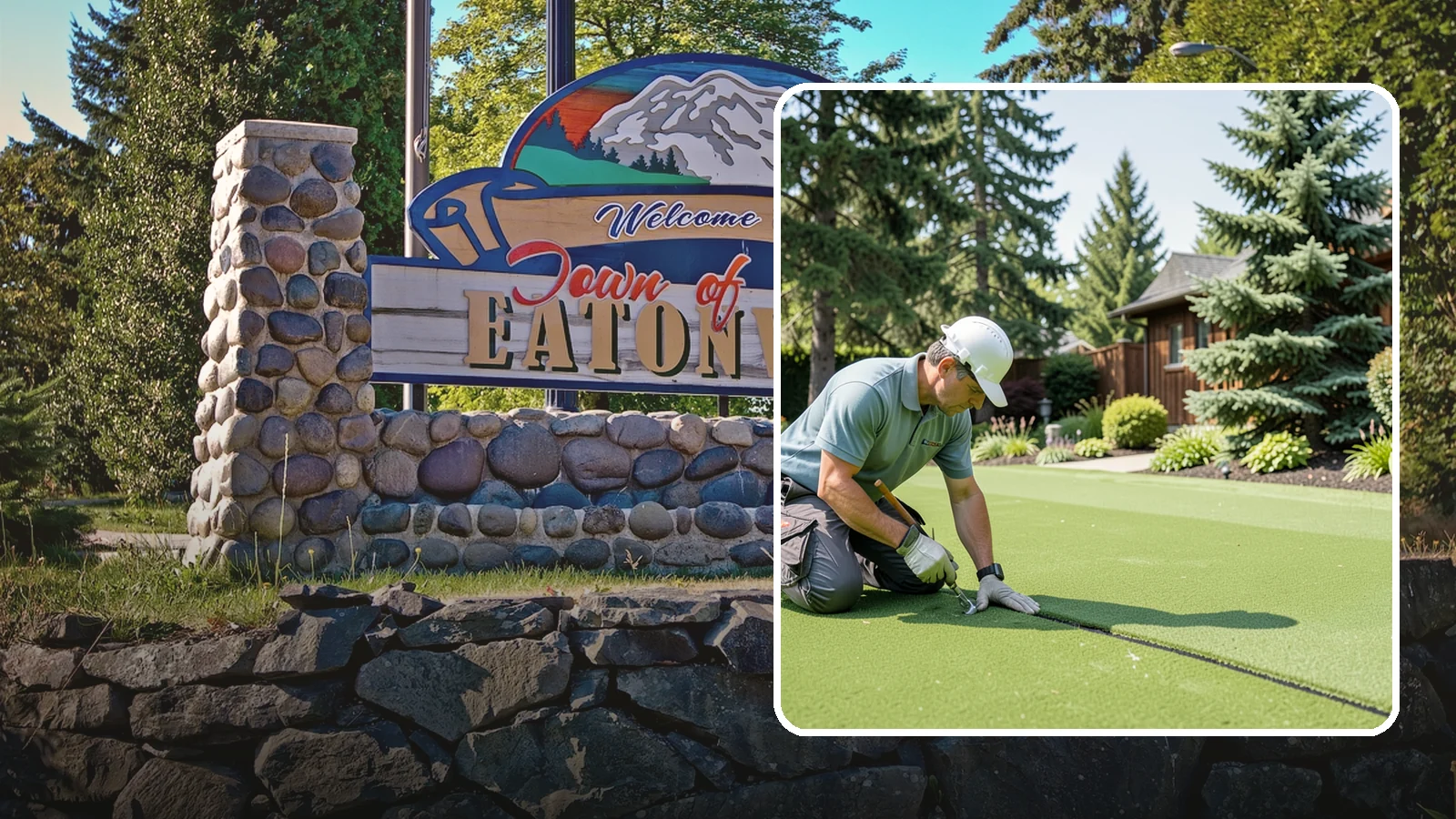 Turf Seam Repair in Eatonville, Pierce County, WA - We re-secure and rebond separating turf seams so your synthetic lawn looks and performs like new.