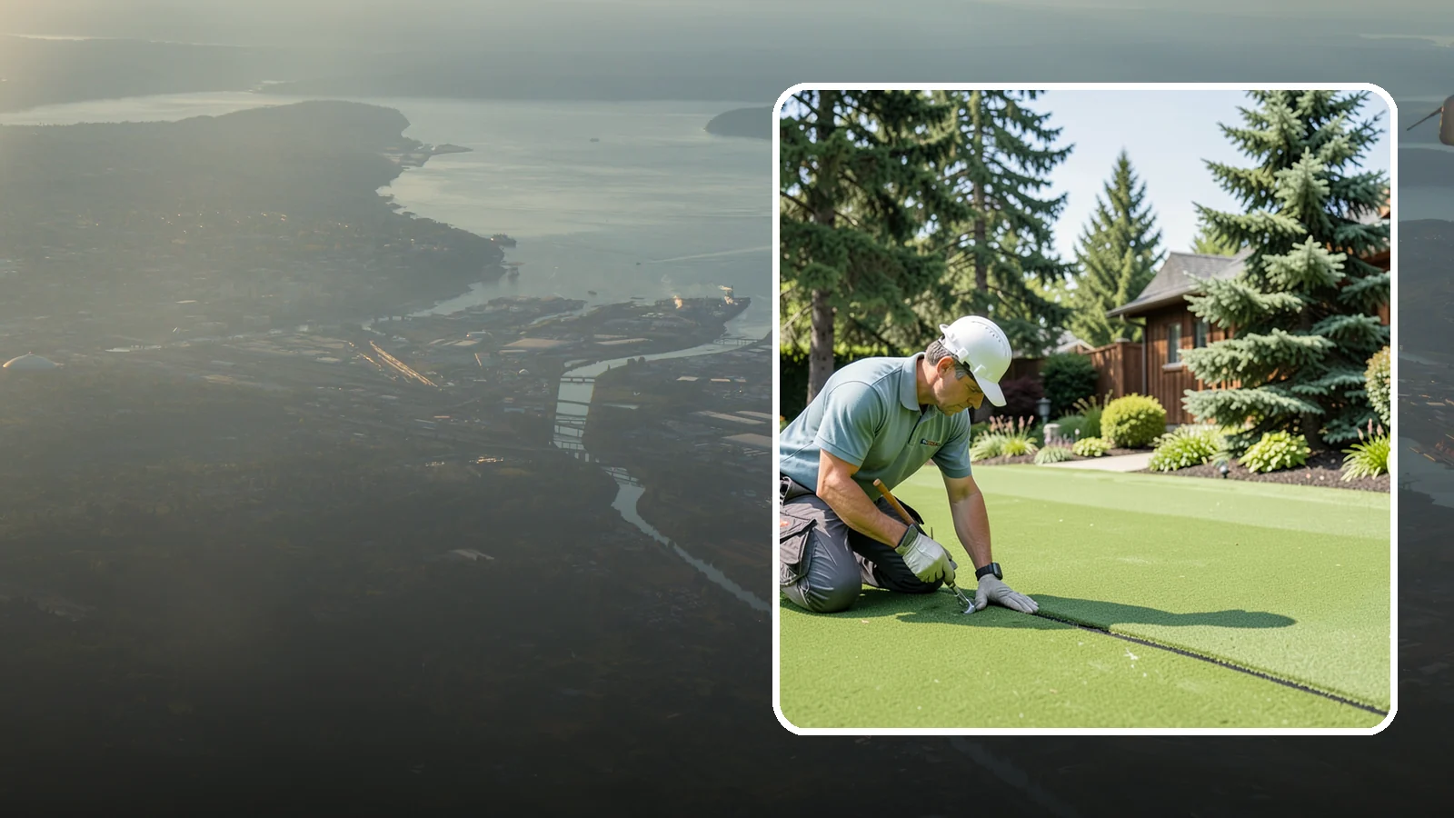 Turf Seam Repair in Fife, Pierce County, WA - We re-secure and rebond separating turf seams so your synthetic lawn looks and performs like new.