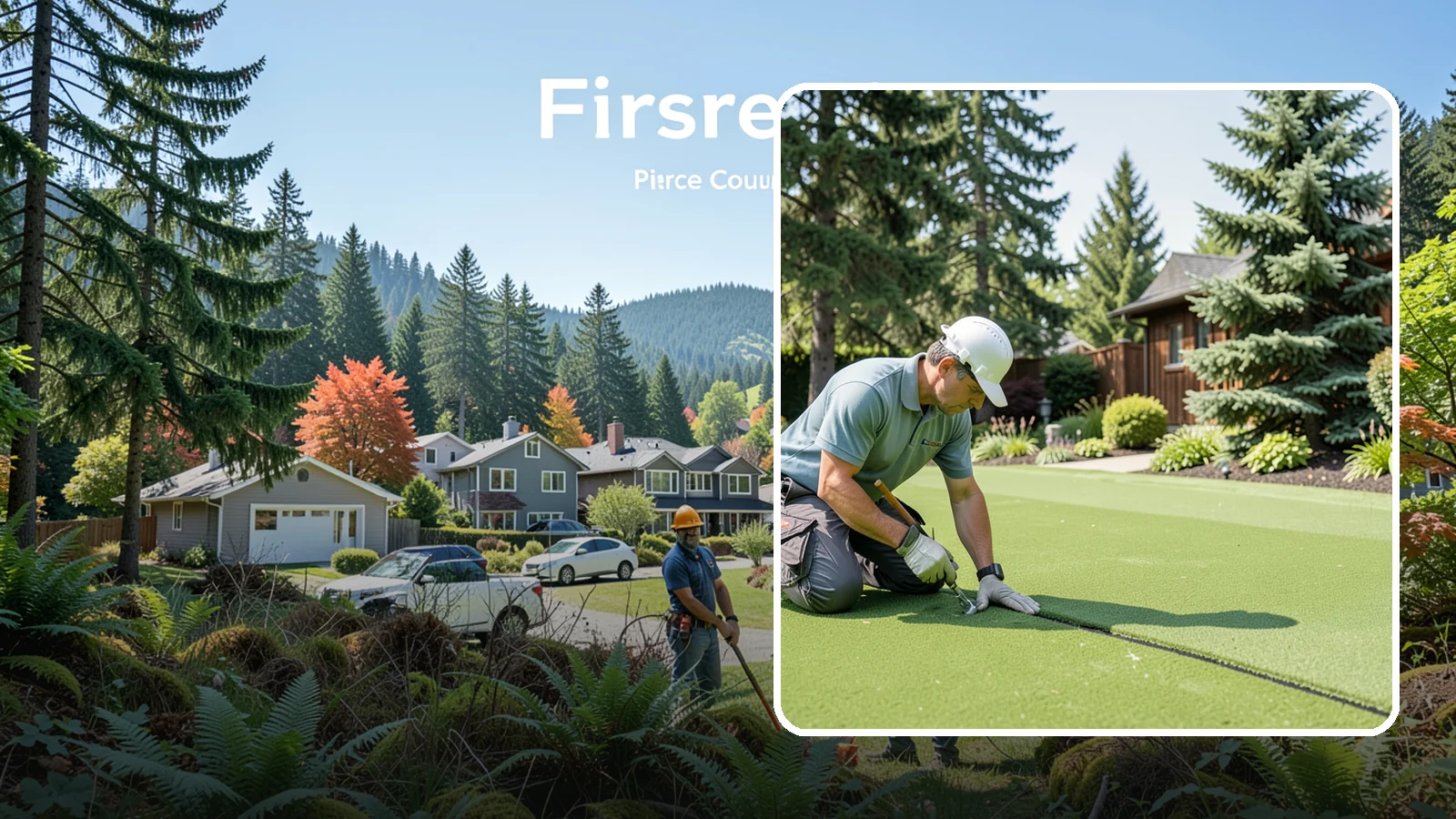 Turf Seam Repair in Fircrest, Pierce County, WA - We re-secure and rebond separating turf seams so your synthetic lawn looks and performs like new.