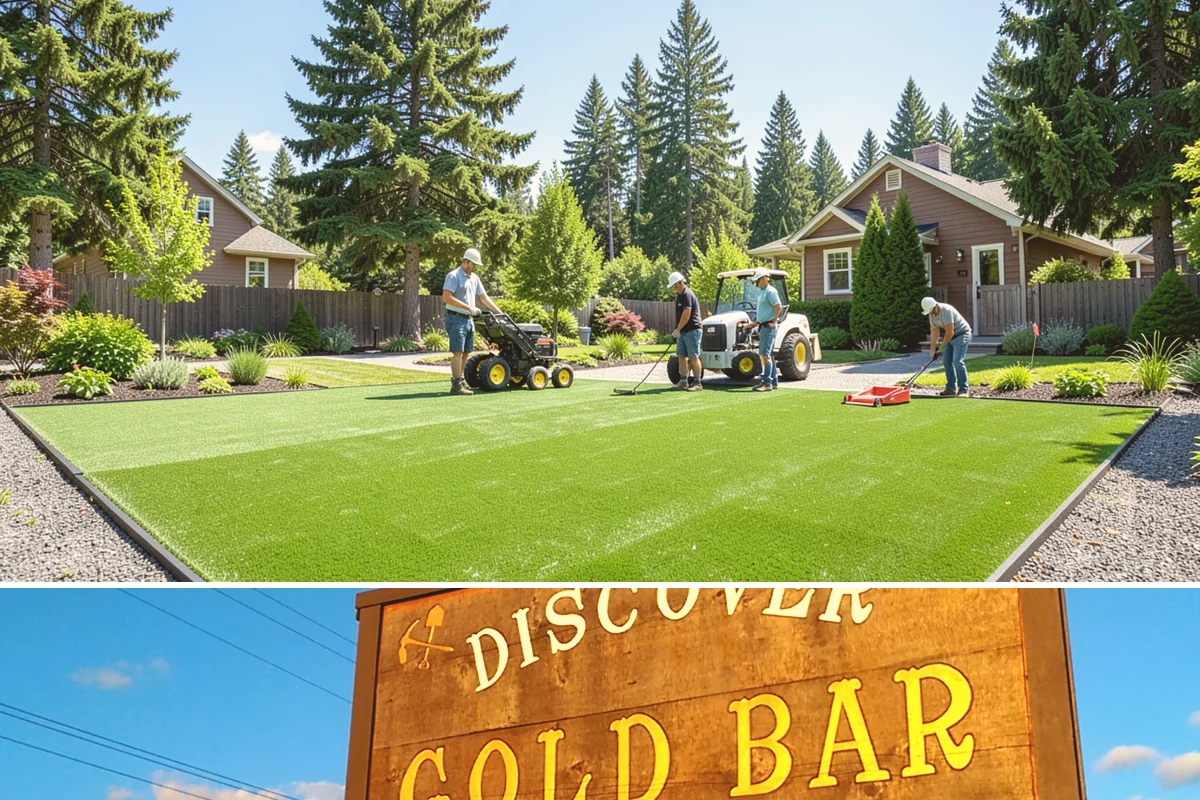 Turf Seam Repair in Gold Bar, Snohomish County, WA - Seam repairs cure best during drier, warmer stretches from late spring through early fall when adhesives set reliably in our damp...