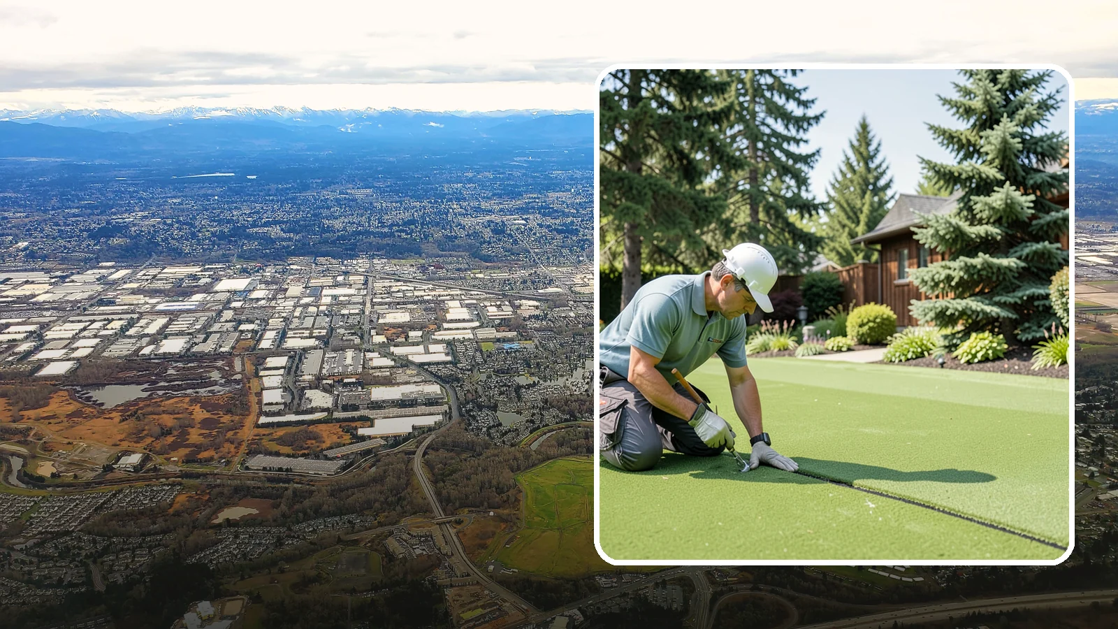 Turf Seam Repair in Kent, King County, WA - We re-secure and rebond separating turf seams so your synthetic lawn looks and performs like new.