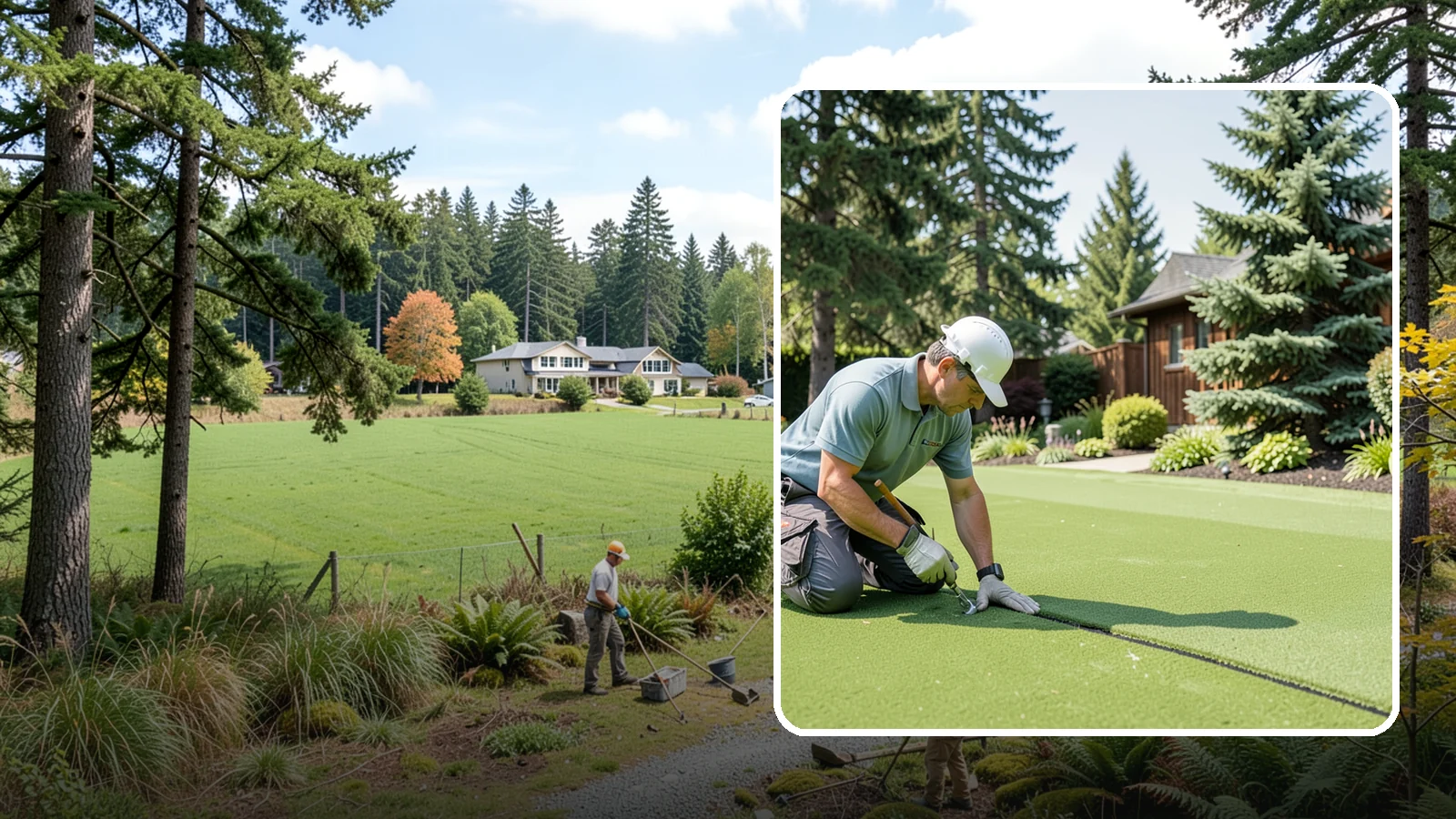 Turf Seam Repair in Lyman, Skagit County, WA - We re-secure and rebond separating turf seams so your synthetic lawn looks and performs like new.