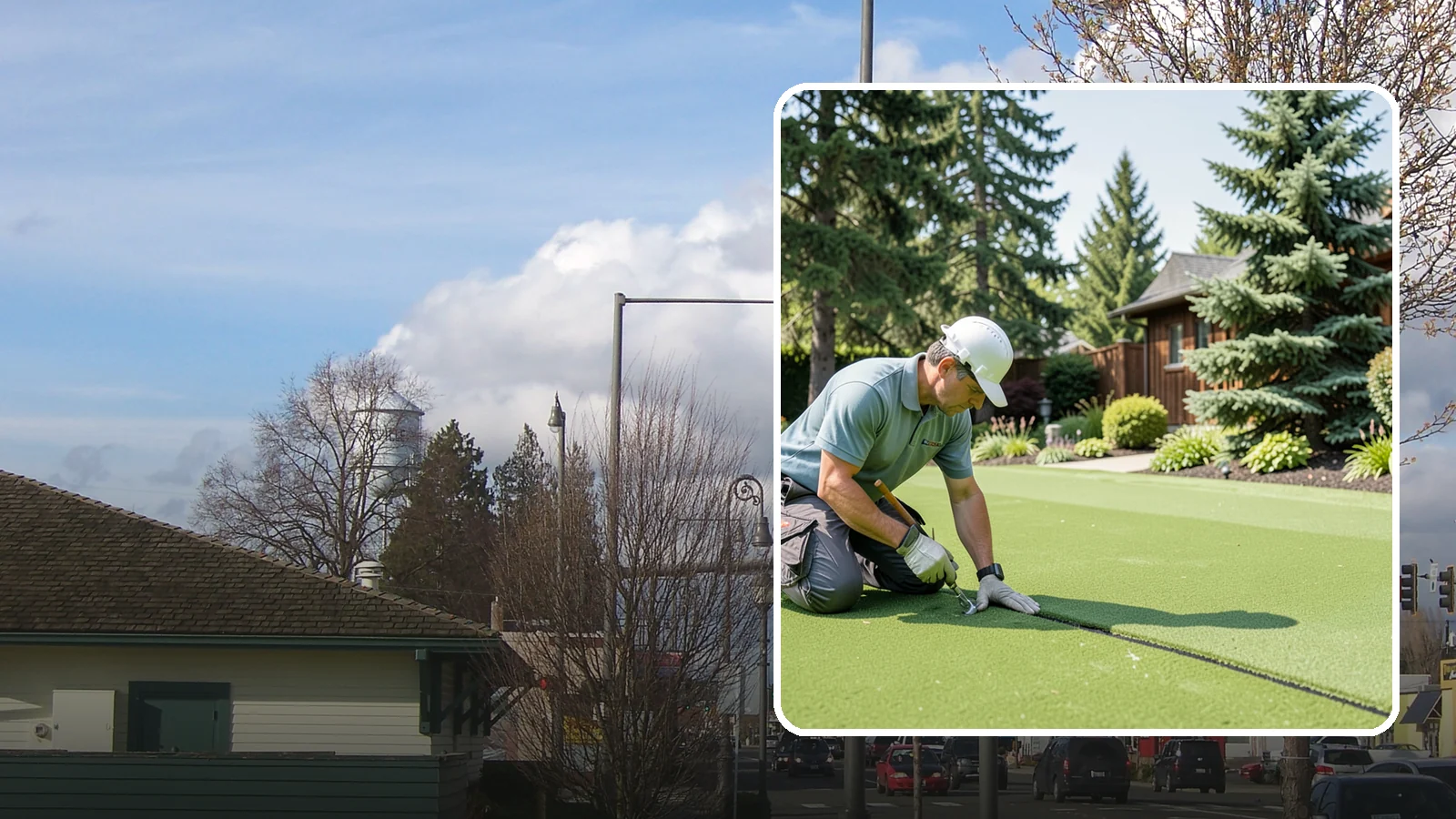 Turf Seam Repair in Marysville, Snohomish County, WA - We re-secure and rebond separating turf seams so your synthetic lawn looks and performs like new.