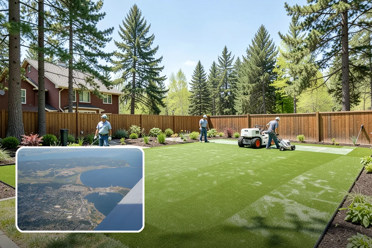 Turf Seam Repair in Oak Harbor, Island County, WA - Eliminates tripping hazards from lifted edges