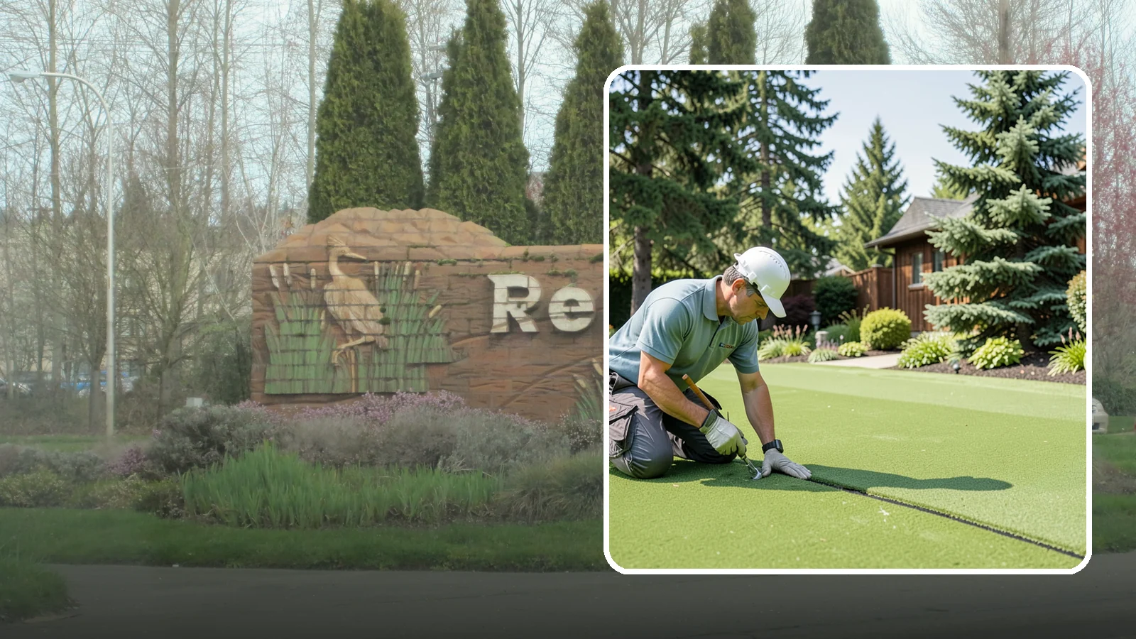 Turf Seam Repair in Renton, King County, WA - We re-secure and rebond separating turf seams so your synthetic lawn looks and performs like new.