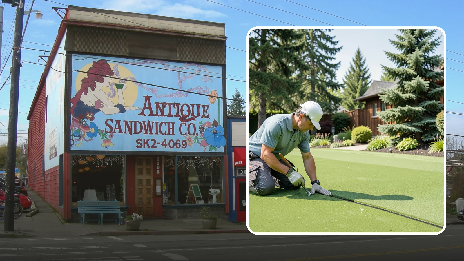 Turf Seam Repair in Ruston, Pierce County, WA - We re-secure and rebond separating turf seams so your synthetic lawn looks and performs like new.