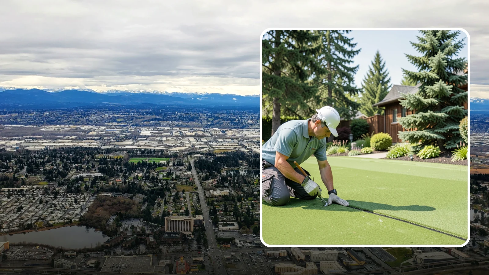 Turf Seam Repair in SeaTac, King County, WA - We re-secure and rebond separating turf seams so your synthetic lawn looks and performs like new.
