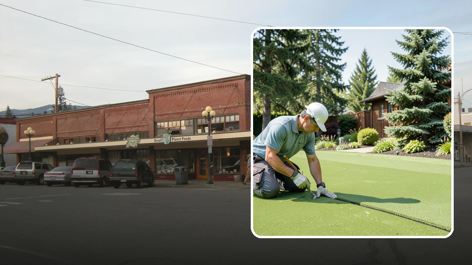 Turf Seam Repair in Sedro-Woolley, Skagit County, WA - We re-secure and rebond separating turf seams so your synthetic lawn looks and performs like new.