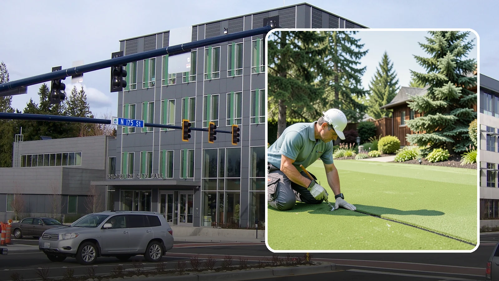 Turf Seam Repair in Shoreline, King County, WA - We re-secure and rebond separating turf seams so your synthetic lawn looks and performs like new.