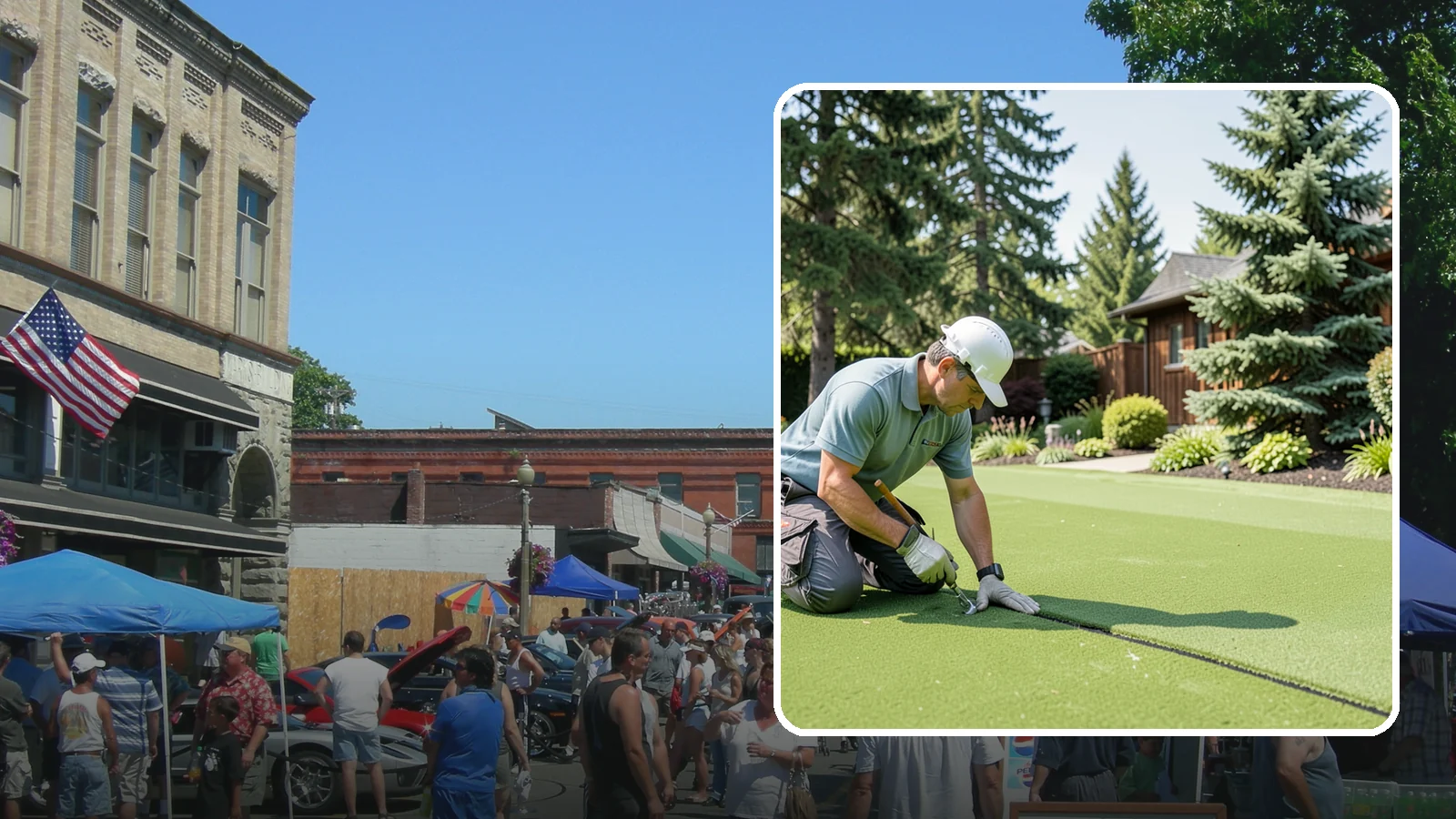 Turf Seam Repair in Snohomish, Snohomish County, WA - We re-secure and rebond separating turf seams so your synthetic lawn looks and performs like new.