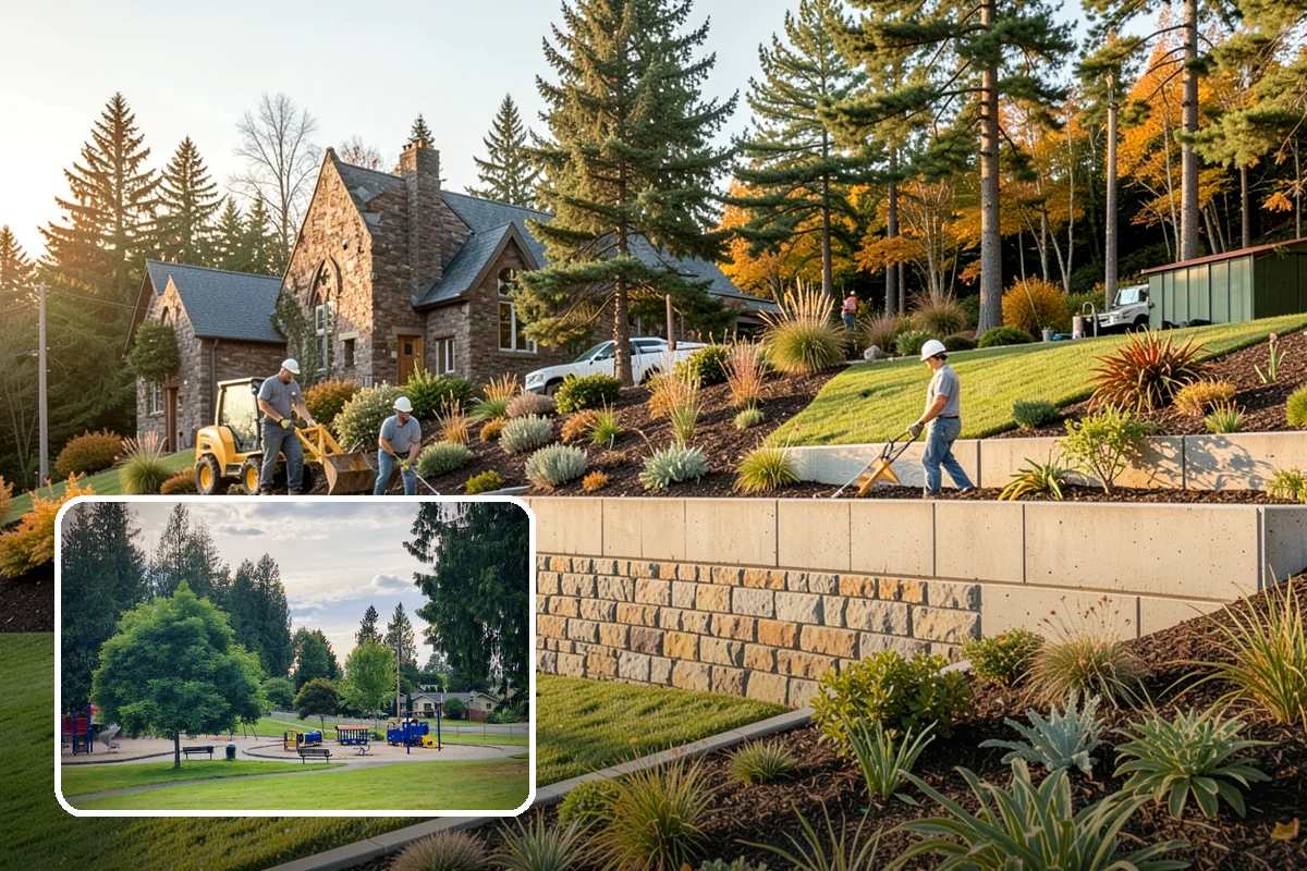Vegetable Garden Installation in Bonney Lake, Pierce County, WA - Sited and built for a real harvest