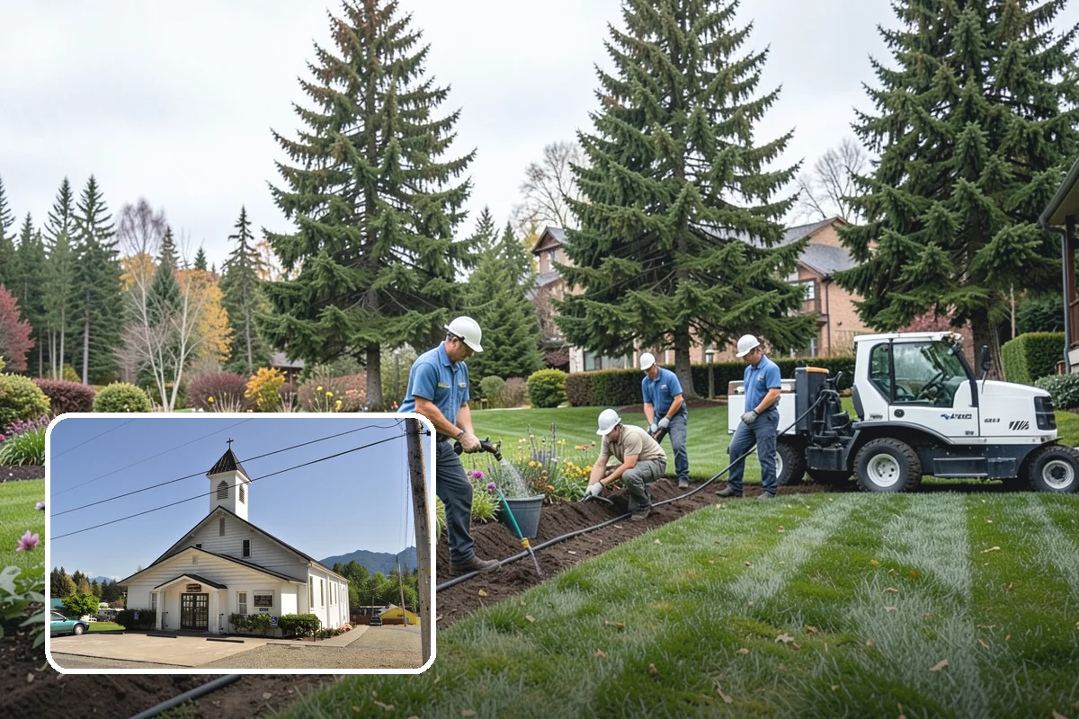 Vegetable Garden Installation in Concrete, Skagit County, WA - Sited and built for a real harvest