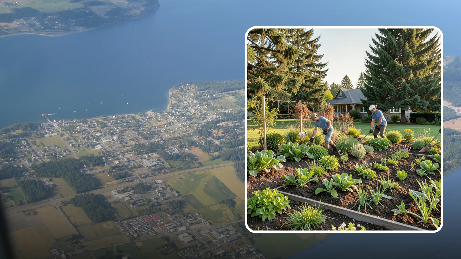 Vegetable Garden Installation in Coupeville, Island County, WA - Productive edible gardens installed with quality soil, layout, and sun for a strong harvest.