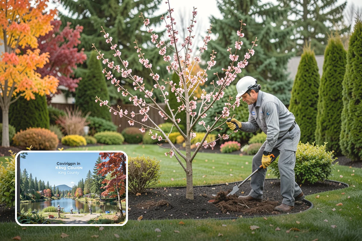 Vegetable Garden Installation in Covington, King County, WA - Sited and built for a real harvest