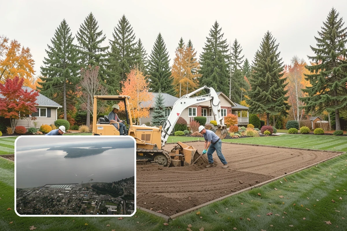 Vegetable Garden Installation in Des Moines, King County, WA - Sited and built for a real harvest