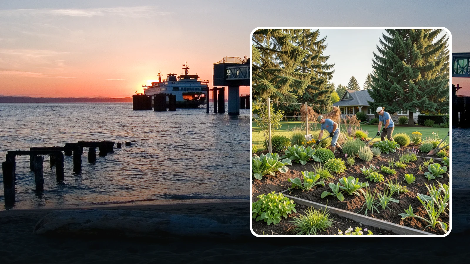 Vegetable Garden Installation in Edmonds, Snohomish County, WA - Productive edible gardens installed with quality soil, layout, and sun for a strong harvest.