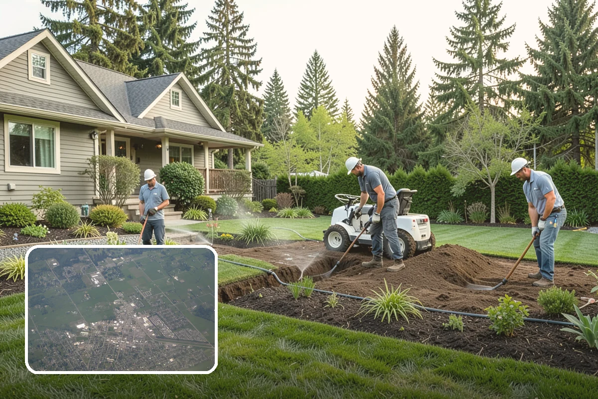 Vegetable Garden Installation in Enumclaw, King County, WA - Sited and built for a real harvest