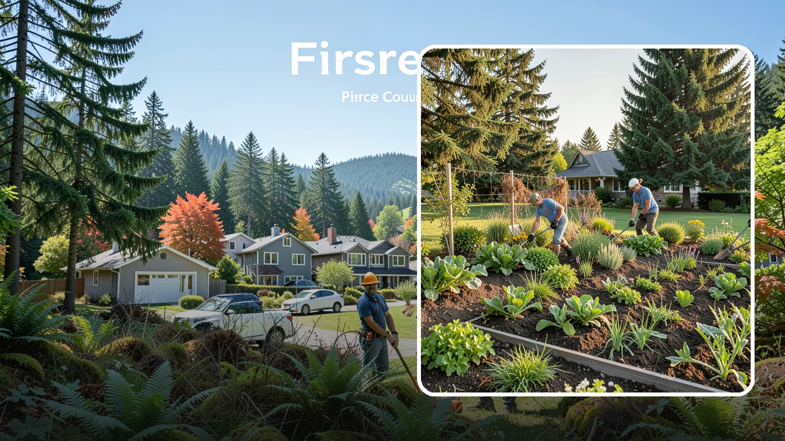 Vegetable Garden Installation in Fircrest, Pierce County, WA - Productive edible gardens installed with quality soil, layout, and sun for a strong harvest.