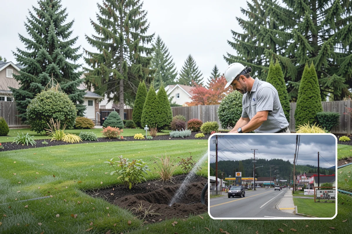Vegetable Garden Installation in Granite Falls, Snohomish County, WA - Sited and built for a real harvest